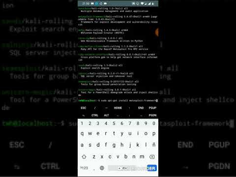 Preparando la Interfaz de Metasploit con el argumento -x