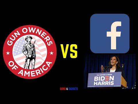 Gun Owners of America Files Lawsuit Against Facebook and Kamala Harris for Suppression of 2A Truth