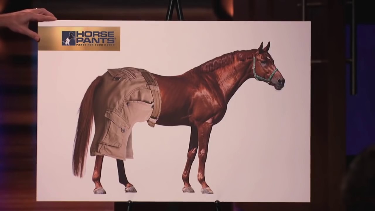 Horse Pants; funniest innovation on Shark Tank with Jimmy Kimmel YouTube