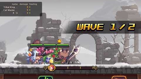 [Crusaders Quest] RWBY Dungeon - Snowy Pursuit 3 - Uzimant Mew R-0 Bella