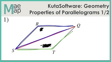 KutaSoftware: Geometry- Properties Of Parallelograms Part 1