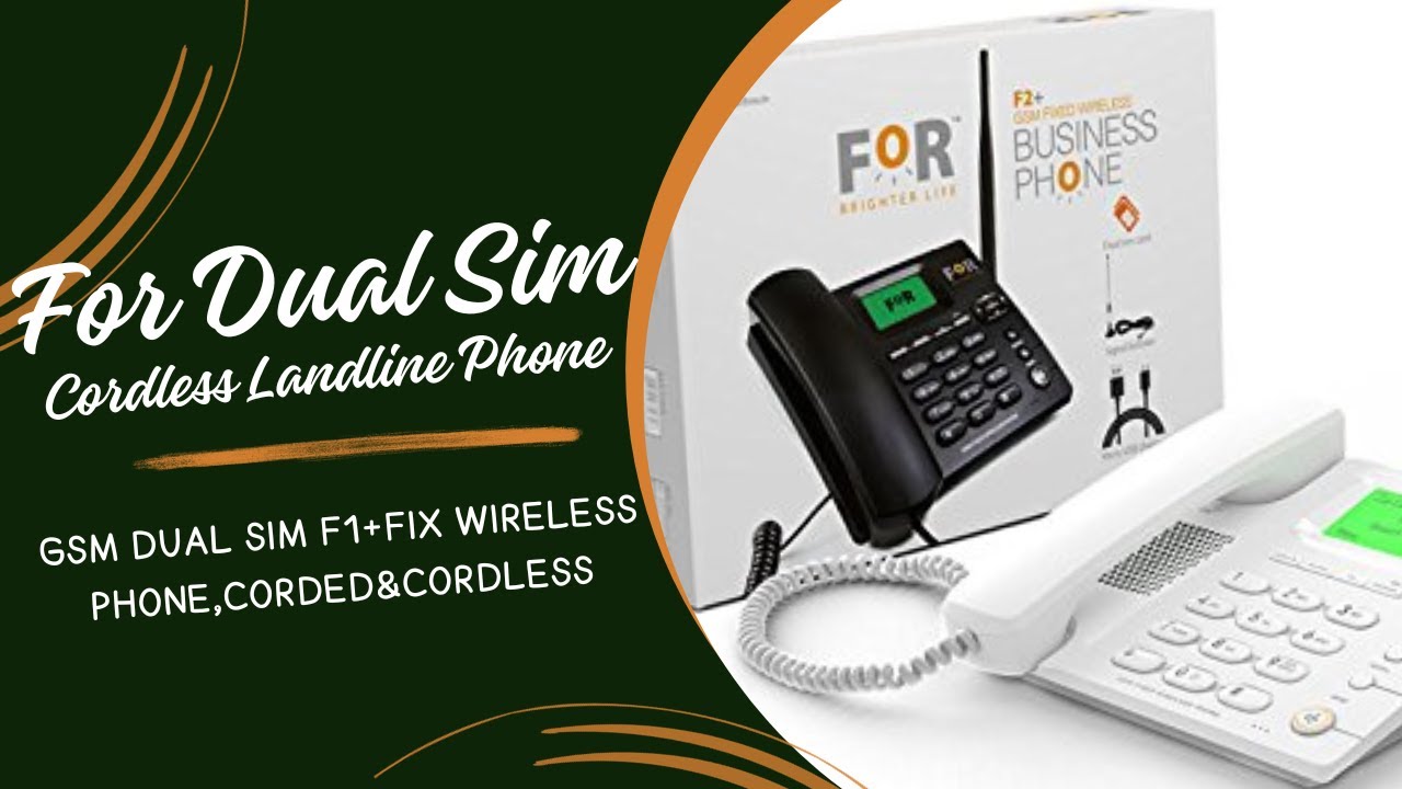 Wireless 4G Landline GSM SIM Card Fixed Telephone fits Company Call Center  Home