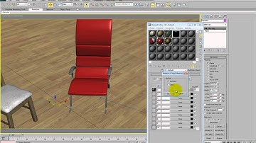 Modelling interior chairs in 3ds Max - Part 8