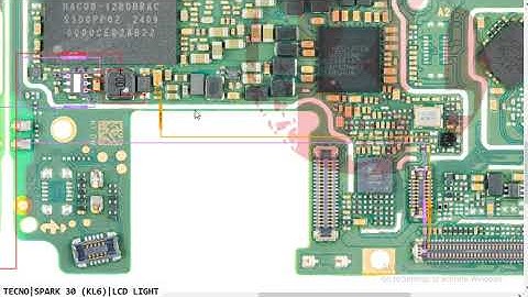 TECNO SPARK 30 KL6 LCD Light LCD Black No Grapice Problem Ways Hardware Solution #borneoschematic #g