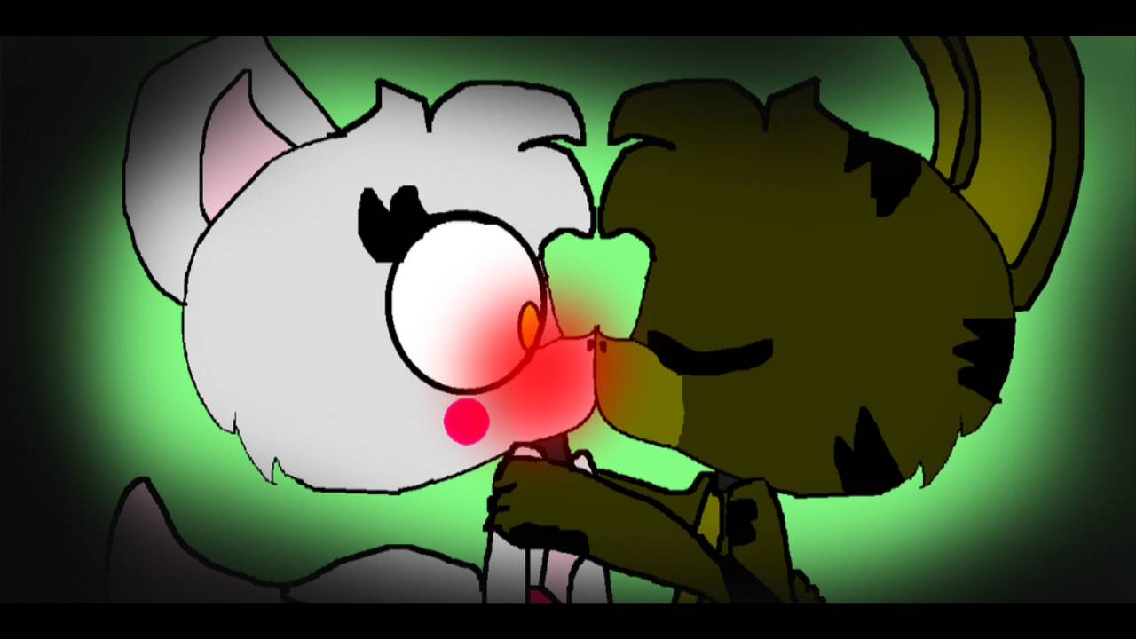 Springtrap x mangle ~ andas en mi cabeza ~song 2 - YouTube