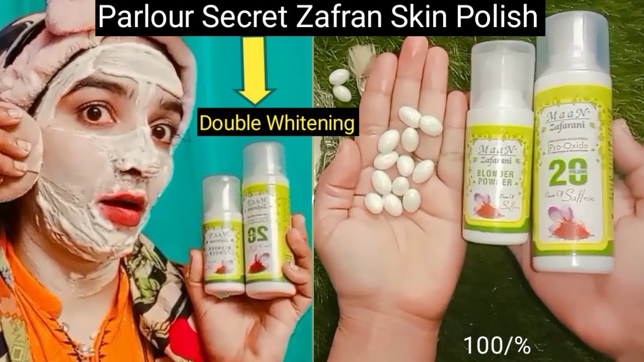 Parlour Secret Zafran Skin Polish Double Whitening Skin Polish At
