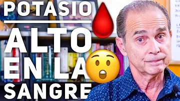 ¿Qué significa un nivel bajo de potasio en un análisis de sangre?