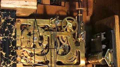 Cuckoo Clock Movement in Action with Music Box