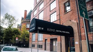 Kama Central Park, New York City | Full Stay Experience, Hostel & Room Tour