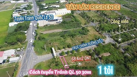 KDC Tân Lân RESIDENCE đường số 1 4x17.8 giá tốt 1 tỷ 0968.079.561