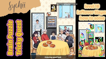 Level 18: Brain Puzzle Tricky Quest: Leftover Slayer. how to solve #brainpuzzle #easypuzzles