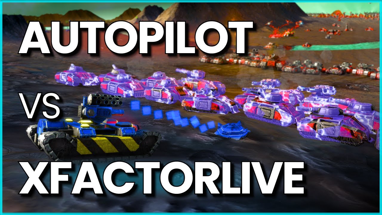 Battle for 1st place - Autopilot Vs Xfactorlive- 1v1 Beyond All Reason Cast