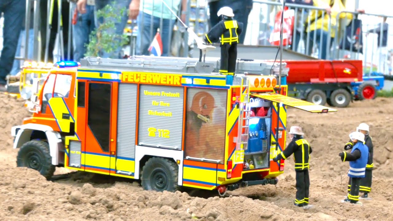 EPIC RC FIRE FIGHTER ACTION / BIG MISSION FOR FIRE DEPARTMENT / RC RESCUE MISSION / RC FEUERWEHR