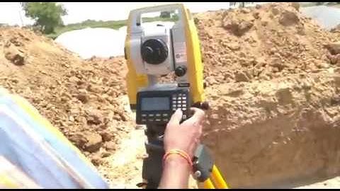 Column marking by using Total station || watch