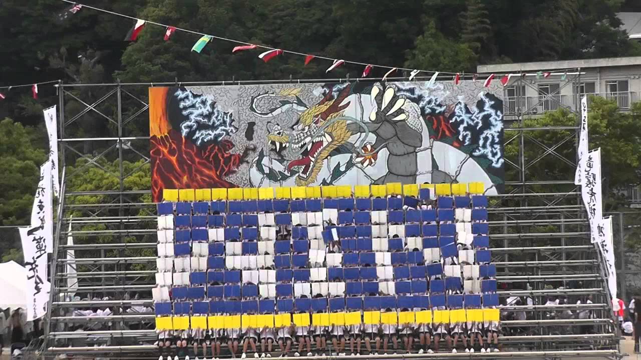 上智福岡65期体育祭 白組パネル Youtube