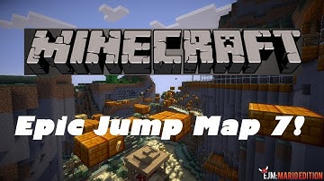Minecraft - Epic Jump Map MARIO EDITION Part 1!