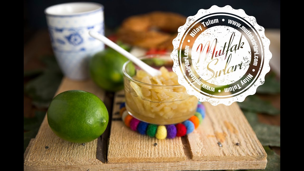 Limon reçeli tarifi Limon reçeli tarifi