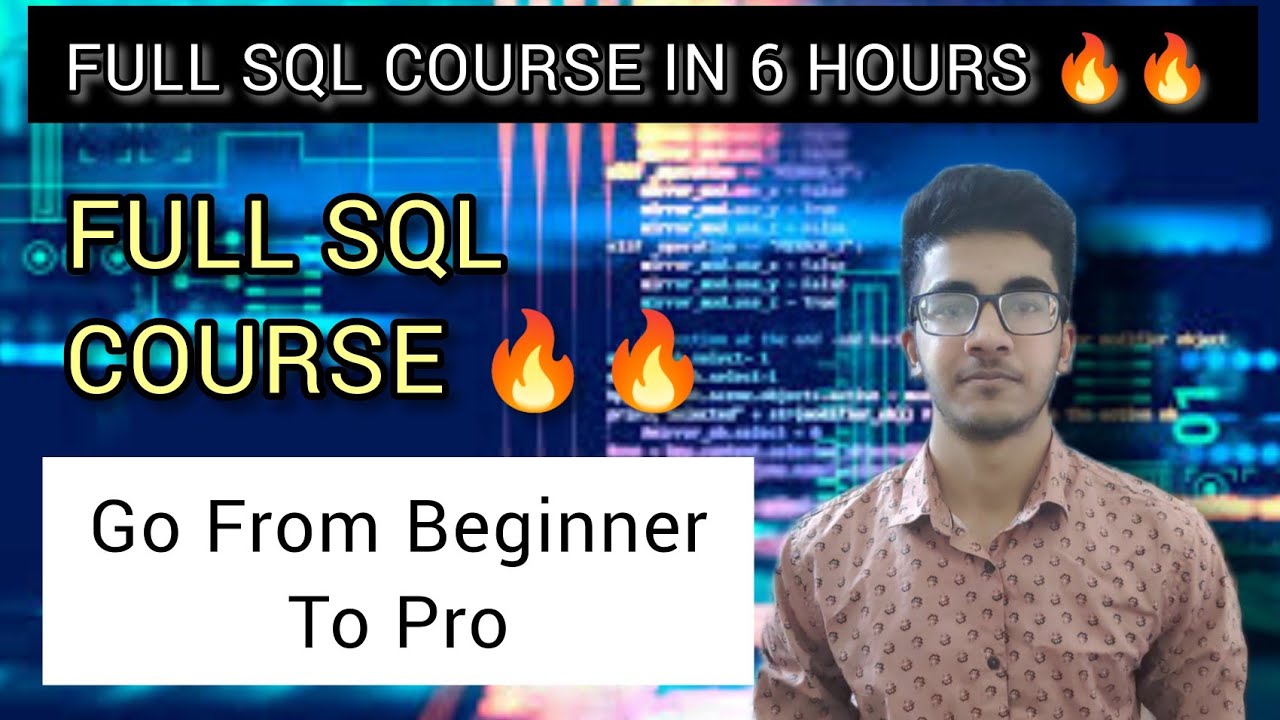 SQL Tutorial - Full Database Course for Beginners || Learn PostGreSQL ...