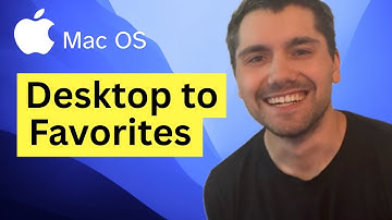 How to Add Desktop to Favorite in Finder on Mac