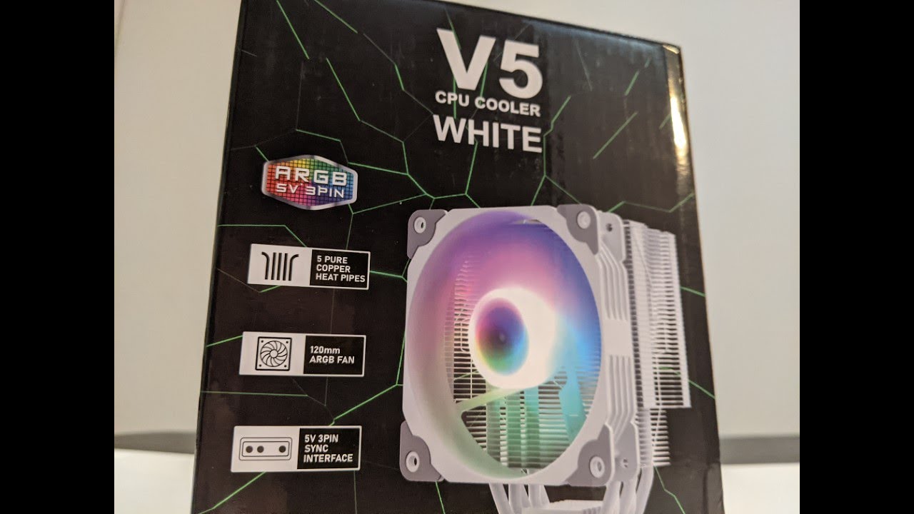 Vetroo V5 CPU Cooler in Dell XPS 8940 YouTube