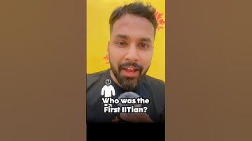 Who was the First IITian ?? 🤔🤔😲😲 #shorts #viral #trending #jee #iitjee #iitian #iitkgp