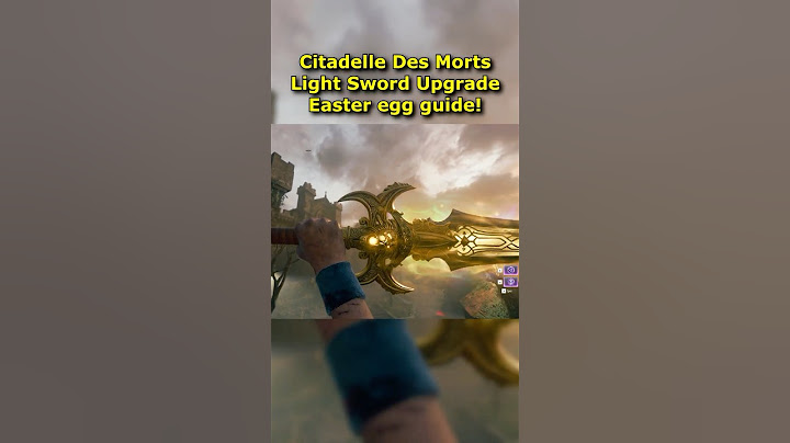 Light Sword Easter Egg Guide Citadelle Des Morts How to Upgrade Lion Sword (Black Ops 6 Zombies)