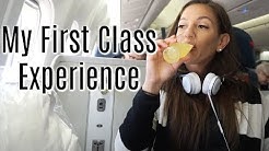 Flying FIRST CLASS with Delta 1