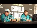 CANELO ÁLVAREZ AFTER STOPPING BILLY JOE SANDERS, ANDRADE CRASHES PRESSER & CALEB PLANT NEXT