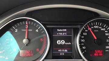 Audi Q7 3.0tdi 0-100 acceleration