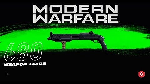 Modern Warfare: Model 680 Setup and Best Attachments For Your Class In Call of Duty