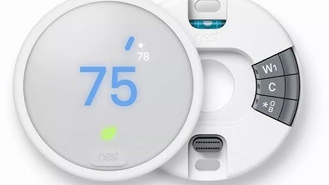 Nest thermostat E unboxing video