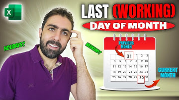 Get the Last (business) Day 📅 of Current / Previous Month