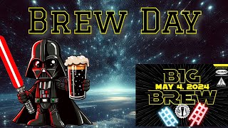 Brew Day for Big Brew 2024, Dark Ale The Empire Strikes Back