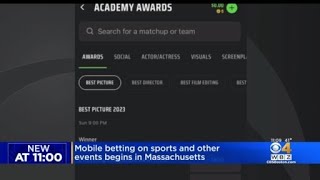 Mobile betting on sports, other events begins in Massachusetts