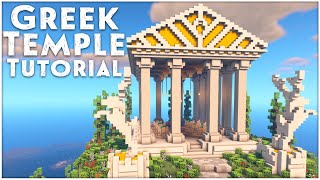 How to Build a Greek Temple | Minecraft Tutorial