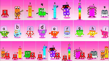 “Numberblocks x Alphabet A–I Crossover! Sprunki Original vs Animation (Phase 4)”