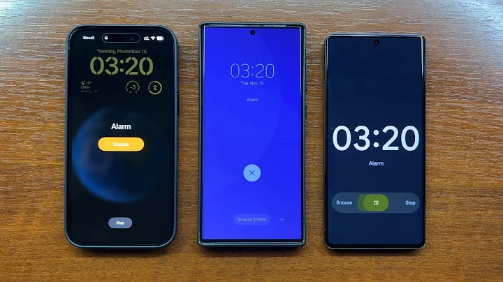 Apple iPhone 14 PM vs Samsung Galaxy S22 Ultra vs Google Pixel 7 Pro Alarm Clock & Timer Alert Sound - 天天要闻