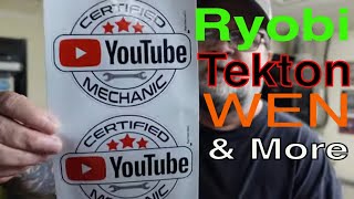 Ryobi, Tekton, WEN & More!