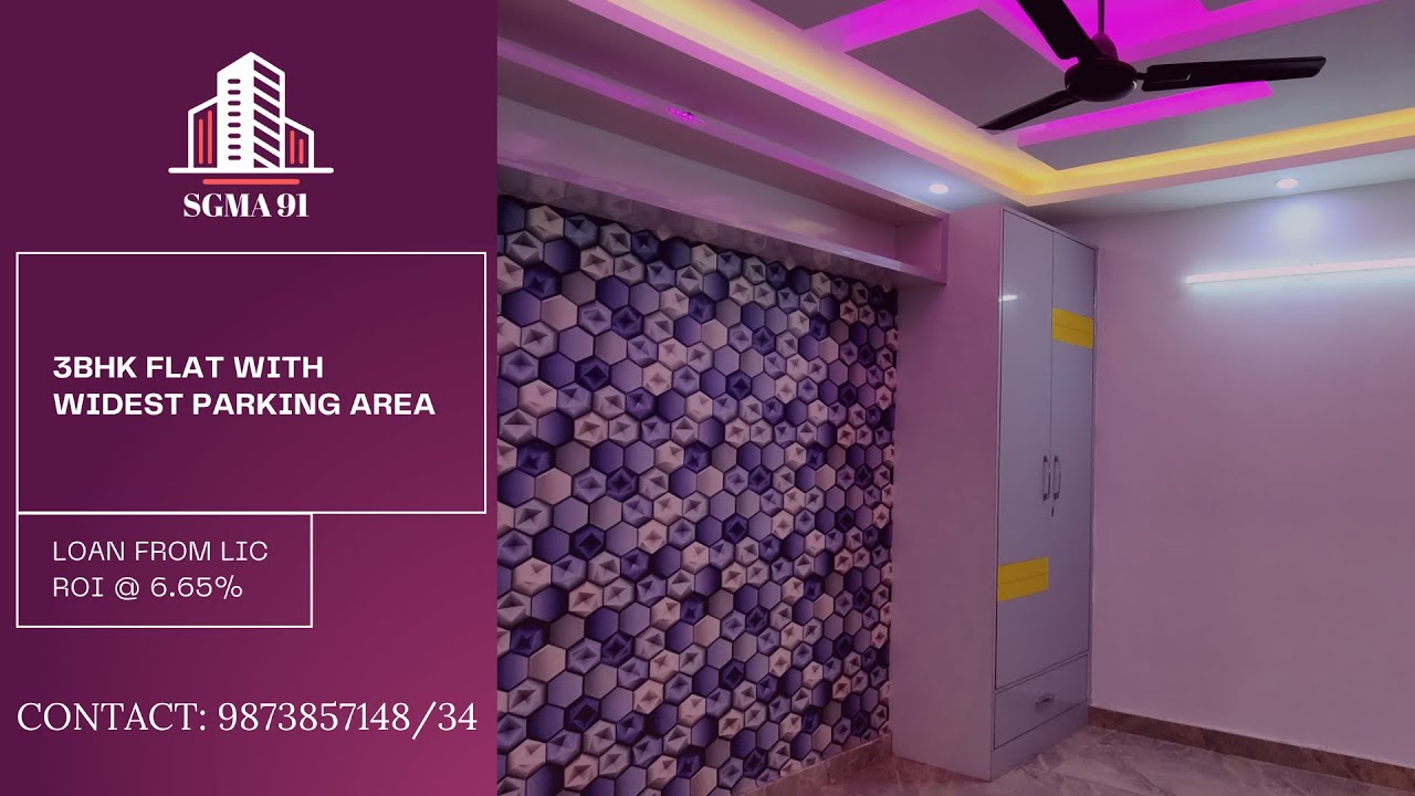 Sgma91 Real Estate 3BHK Flat in Mohan Garden Uttam Nagar 3BHk