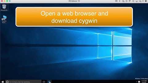 Installing Cygwin and Eclipse on Windows 10