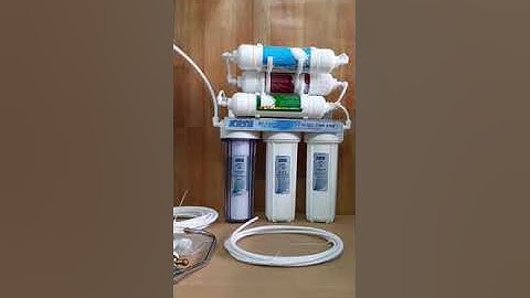clip hướng dẫn lắp đặt bộ lọc nước công nghệ nano màng UF Hàn Quốc