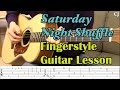 Saturday Night Shuffle (With Tab) - Watch and Learn Fingerstyle Guitar Lesson