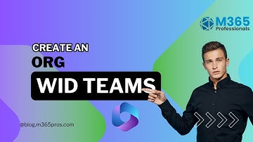 Create an org wide team | How to Build a Team That Can Take on the World #teams