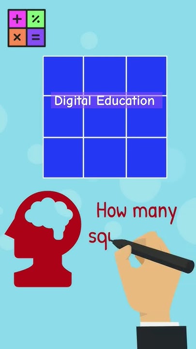 BRAIN TEST HOW MANY SQUARE IN THE PIC shortvideo puzzle brain-test-how-many-square-in-the-pic-shortvideo-puzzle