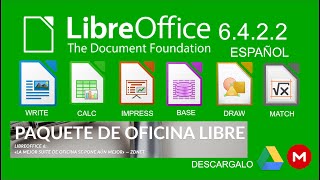 Descarga e Instala Libre Office .2, Versión 2020 en español - YouTube