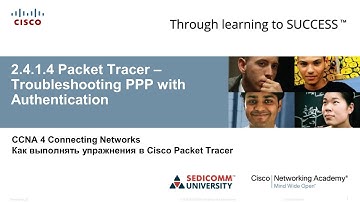 Курс Молодого Бойца Часть 4 2020 CCNA 4 CN 2.4.1.4 Packet Tracer - Отладка PPP с аутентификацией