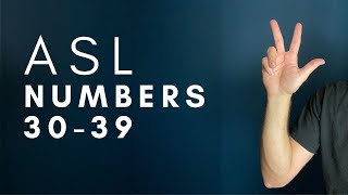 Numbers 30-39 in ASL | American Sign Language for Beginners screenshot 4