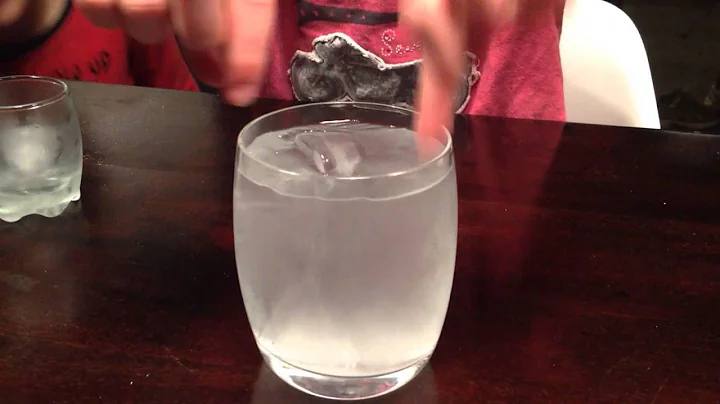 Supercooled water experiment