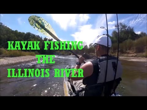 Kayak Fishing the Illinois River - YouTube