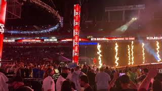 Seth Rollins Wrestlemania 37 Entrance vs. Cesaro (EXCLUSIVE FOOTAGE)